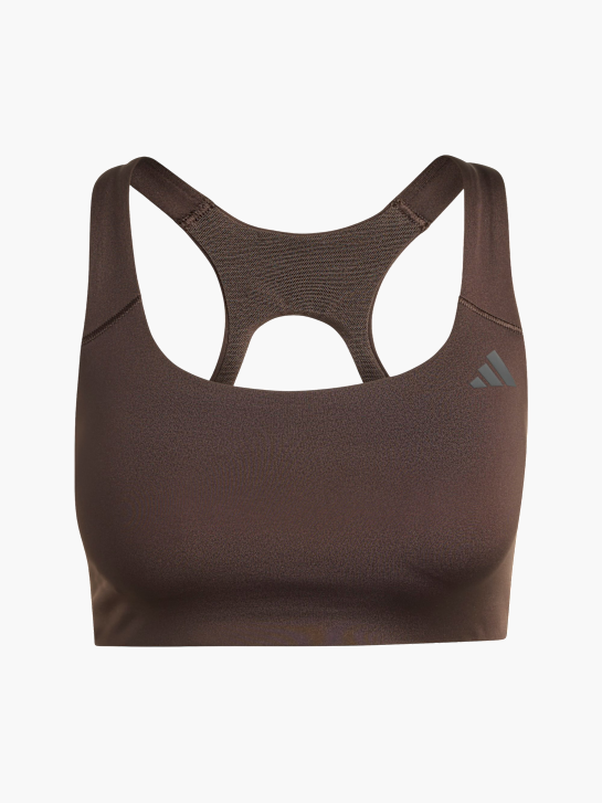adidas Optime Workout BH, mittlere Belastung Braun 156818 1