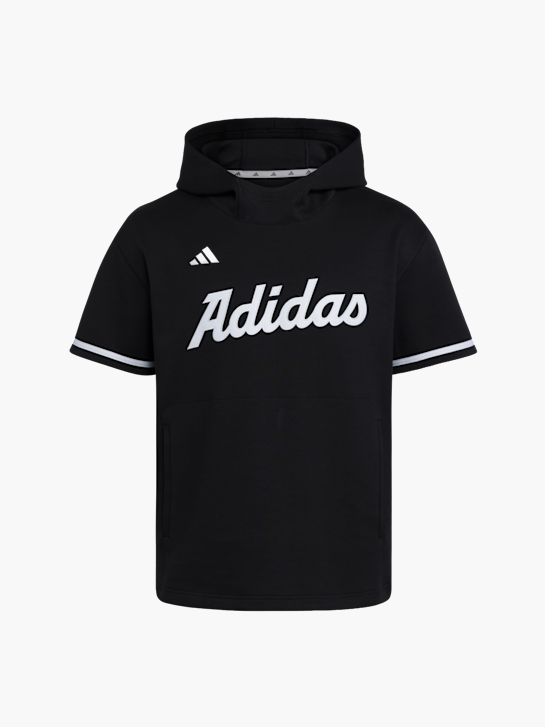 adidas adidas Dugout kurzärmliger Hoodie Schwarz 156793 1
