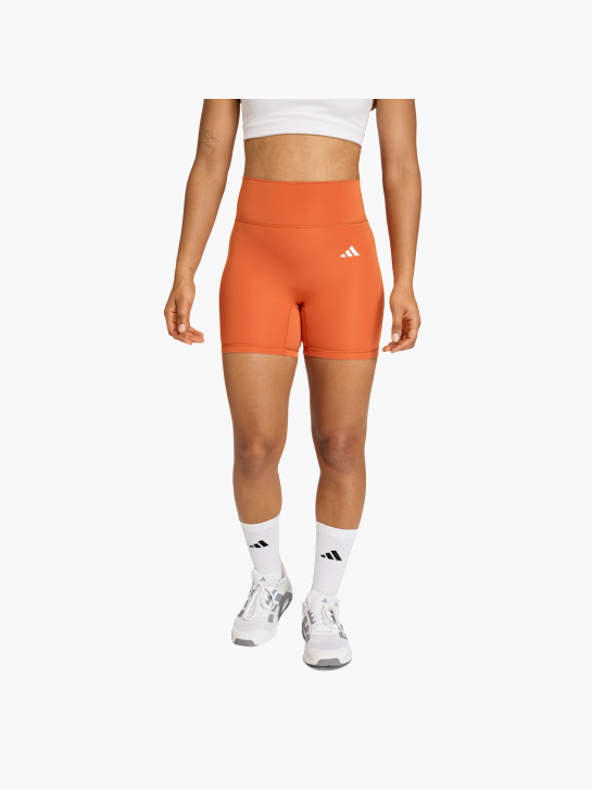 adidas Optime Essentials Workout kurze Leggings Orange 156196 2