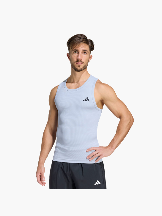 adidas POWER ESSENTIALS WORKOUT RIB TANKTOP Grau 156931 2