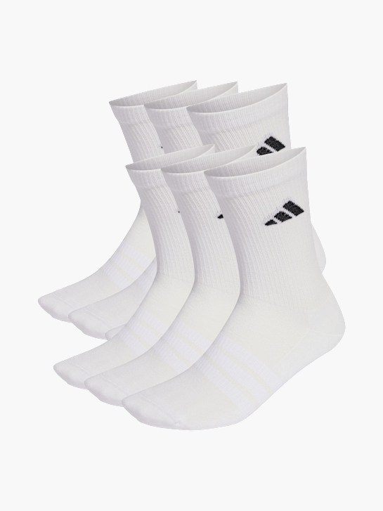 adidas CUSHIONED CREW SOCKEN 6ER-PACK Weiß 156908 1