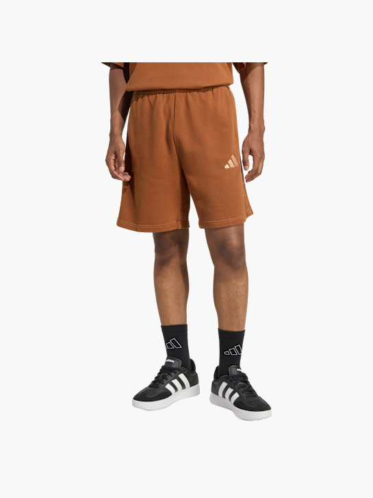 adidas ALL SZN French Terry Shirts, verwaschene Optik, 20 cm Braun 156262 2