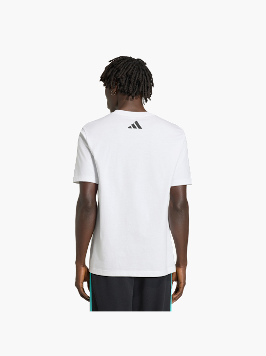 adidas Mercedes-AMG PETRONAS FORMULA 1 TEAM DNA GRAFIK T-SHIRT Weiß 157291 3