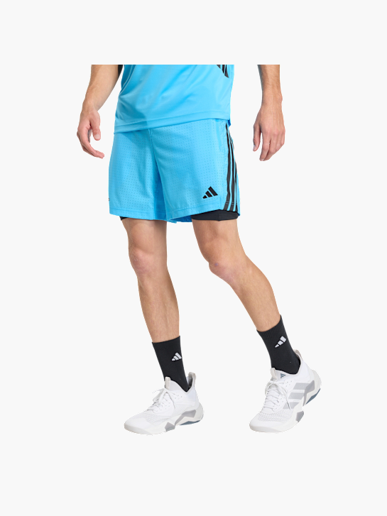 adidas TECH ESSENTIALS WORKOUT 2in1 SHORTS Türkis 157258 2