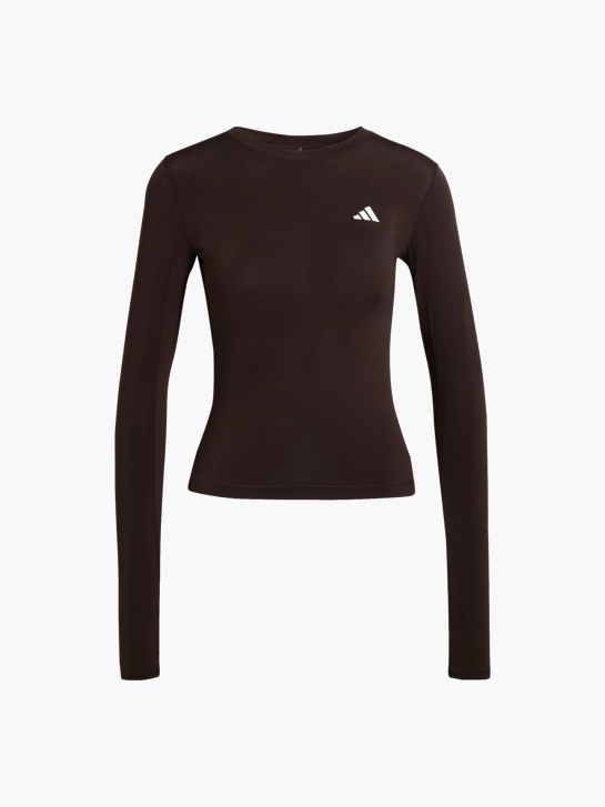adidas PrimeLift Essentials Workout Contour Longsleeve Braun 156759 1
