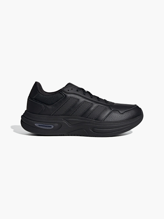 adidas CLOUDFOAM CUXXION LEDERSCHUH Schwarz 169414 1
