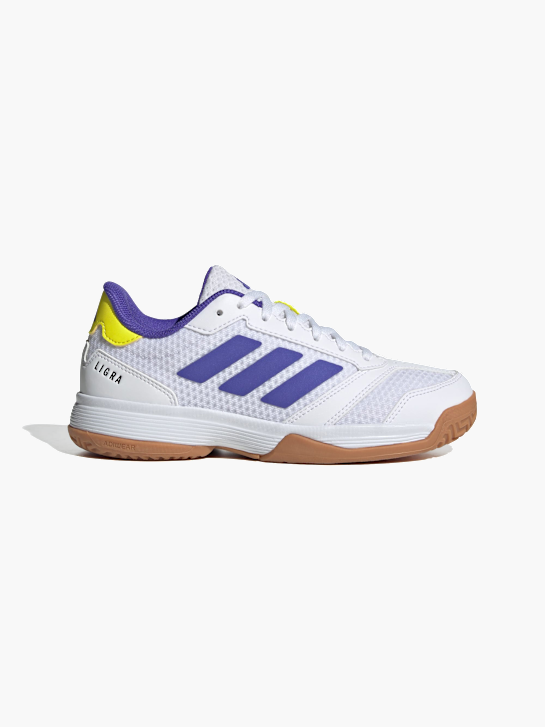 adidas Ligra 8 Indoor Kids Schuh Weiß 168977 1