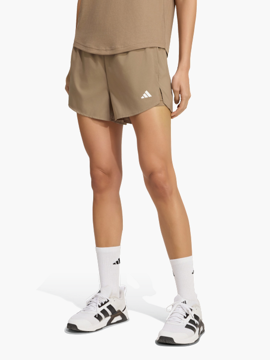 adidas Workout Essentials-2-in-1-Shorts Beige 169585 2