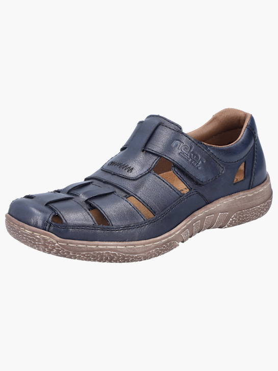 Rieker Herren Slipper Blau 136744 2