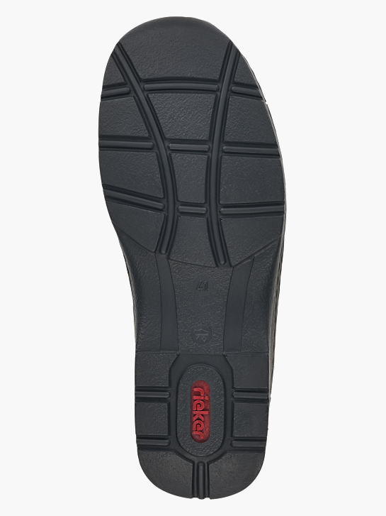 Rieker Herren Slipper Schwarz 143404 4