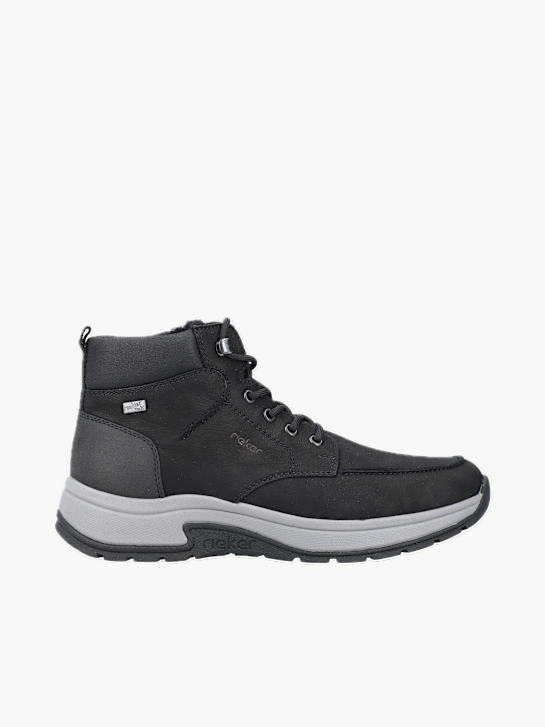 Rieker Herren Schnürstiefel Schwarz 136818 1