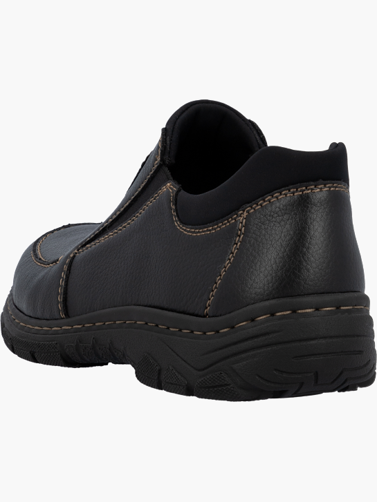 Rieker Herren Slipper Schwarz 143480 3