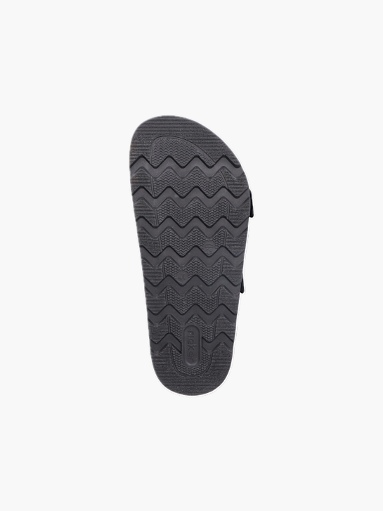 Rieker Herren Pantoletten Schwarz 136918 4