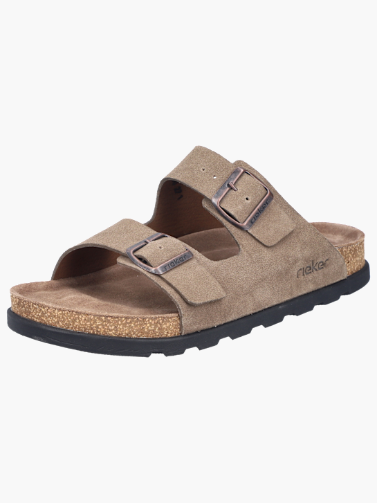 Rieker Herren Pantoletten Braun 136920 2