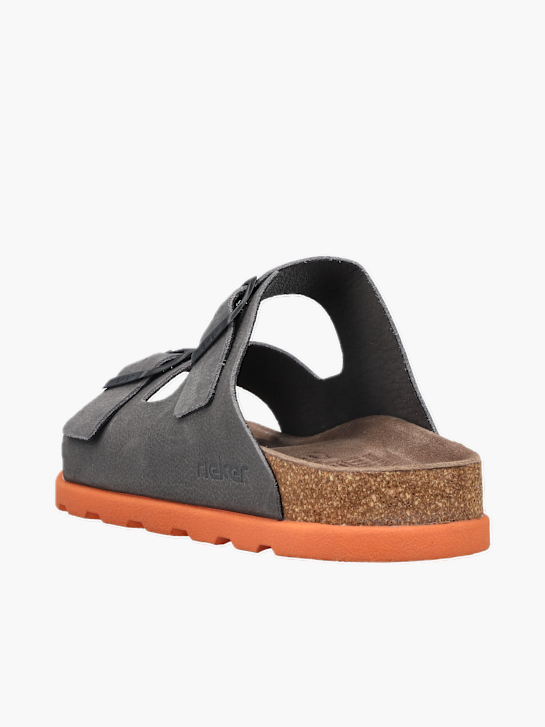 Rieker Herren Pantoletten Grau 136921 3