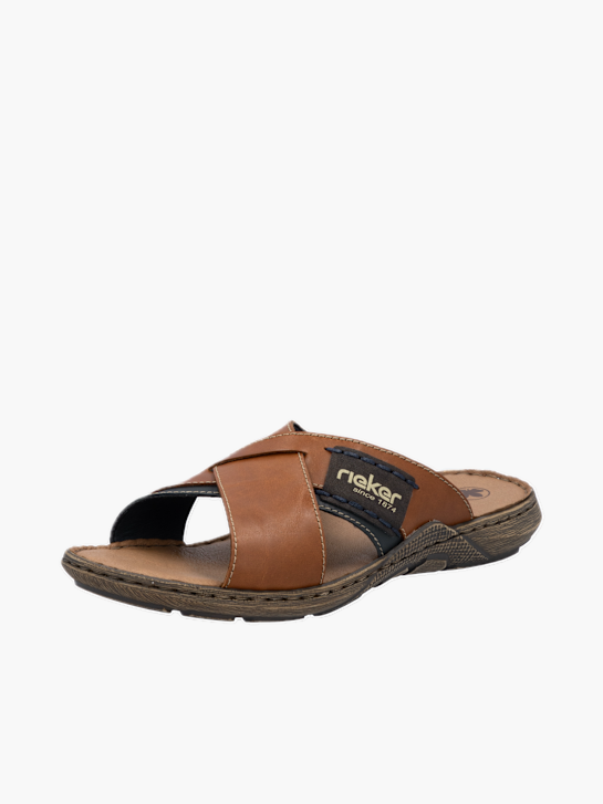 Rieker Herren Pantoletten Braun 136938 2