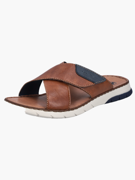 Rieker Herren Pantoletten Braun 130871 2