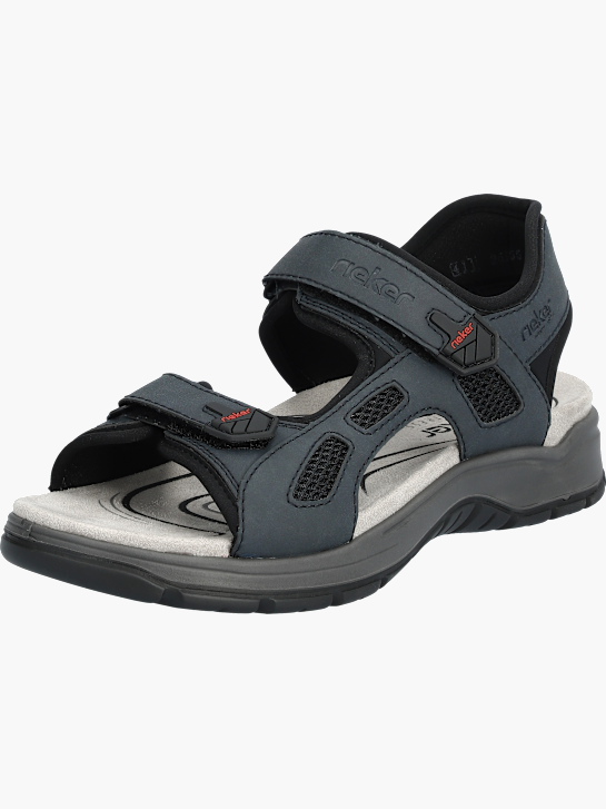 Rieker Herren Trekkingsandalen Blau 136974 2