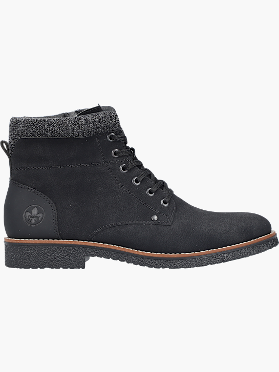 Rieker Herren Schnürstiefel Schwarz 143527 1
