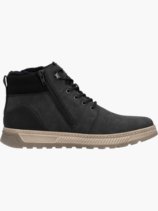 Rieker Herren Schnürstiefel Schwarz 143538 4