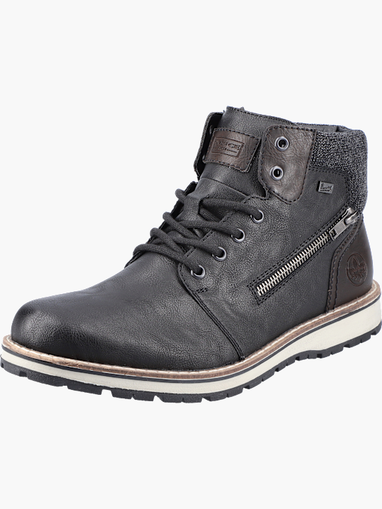 Rieker Herren Schnürstiefel Schwarz 143544 2
