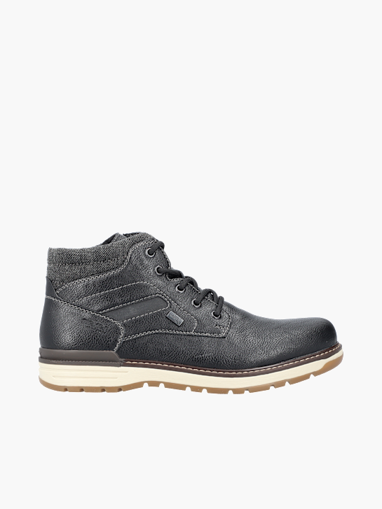 Rieker Herren Schnürstiefel Schwarz 137029 1