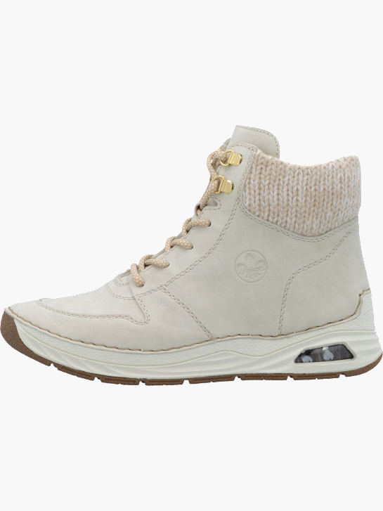 Rieker Damen Schnürstiefel Beige 143566 2