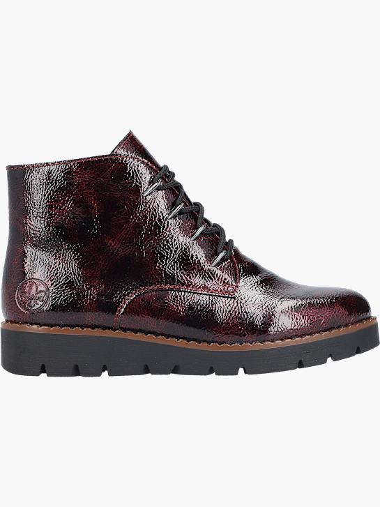 Rieker Damen Schnürstiefel Rot 137075 1