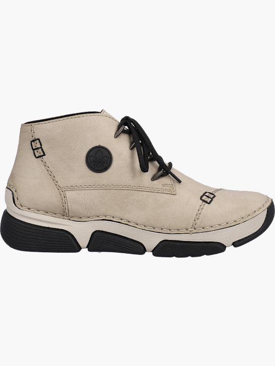 Rieker Damen Schnürstiefel Beige 143574 1