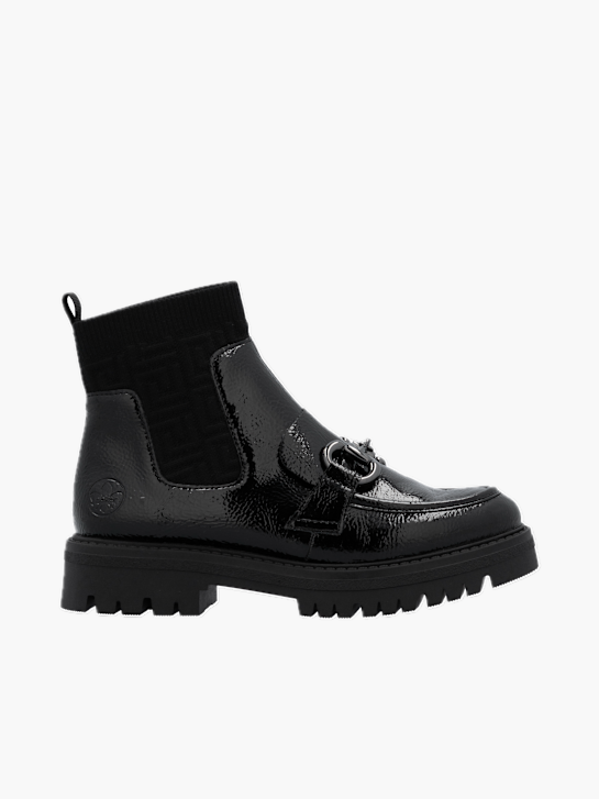 Biker Boots Rieker Boots Lack Schwarz Rieker Chelsea Rieker Schuhe