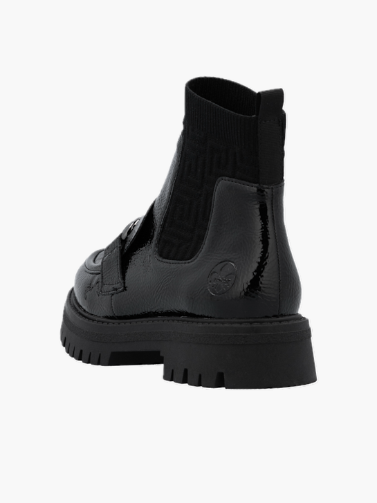 Rieker Damen Chelsea Boots Schwarz 137118 3