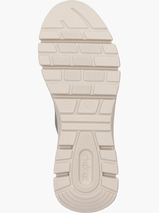 Rieker Damen Slipper Beige 143590 4