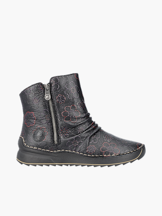 Rieker Damen Stiefeletten Schwarz 137144 1