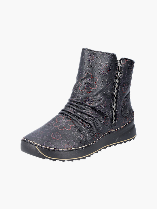 Rieker Damen Stiefeletten Schwarz 137144 2