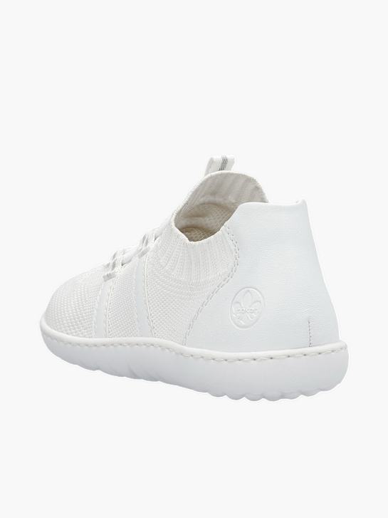 Rieker Damen Slipper Weiß 137171 3
