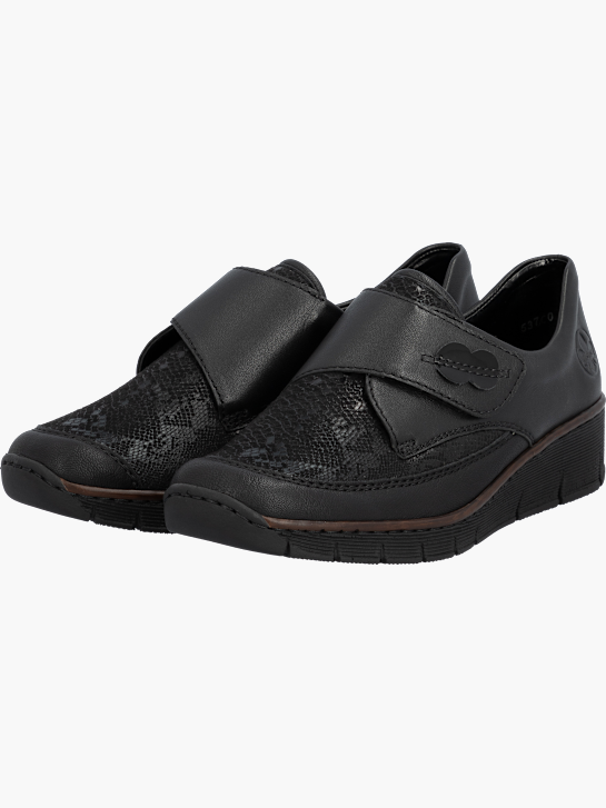 Rieker Damen Slipper Schwarz 143615 2