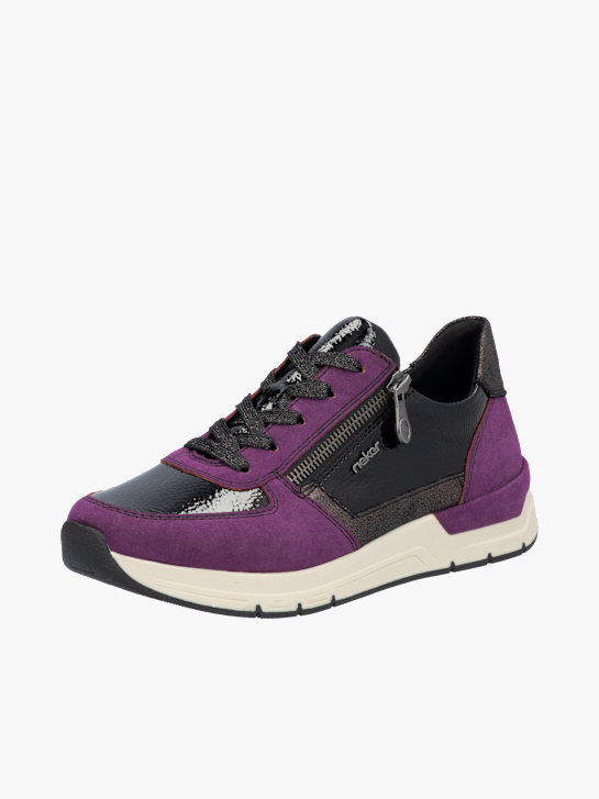 Rieker Damen Sneaker Low Lila 137188 2