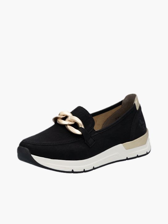 Rieker Damen Loafer Schwarz 137192 2