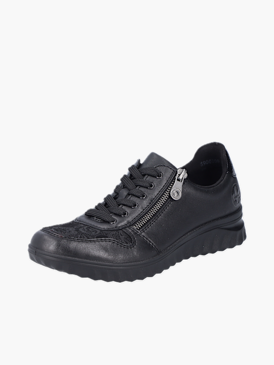 Rieker Damen Schnürschuhe Schwarz 137202 2