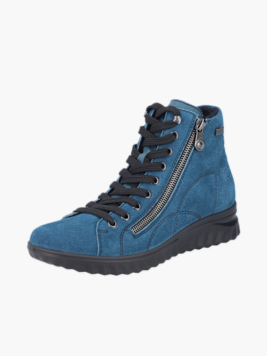 Rieker Damen Schnürstiefel Blau 137203 2