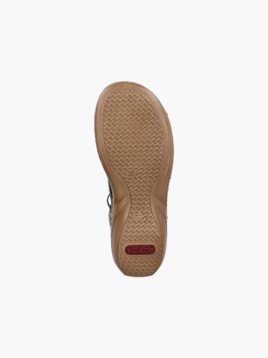 Rieker Damen Riemchensandalen Grün 137224 4