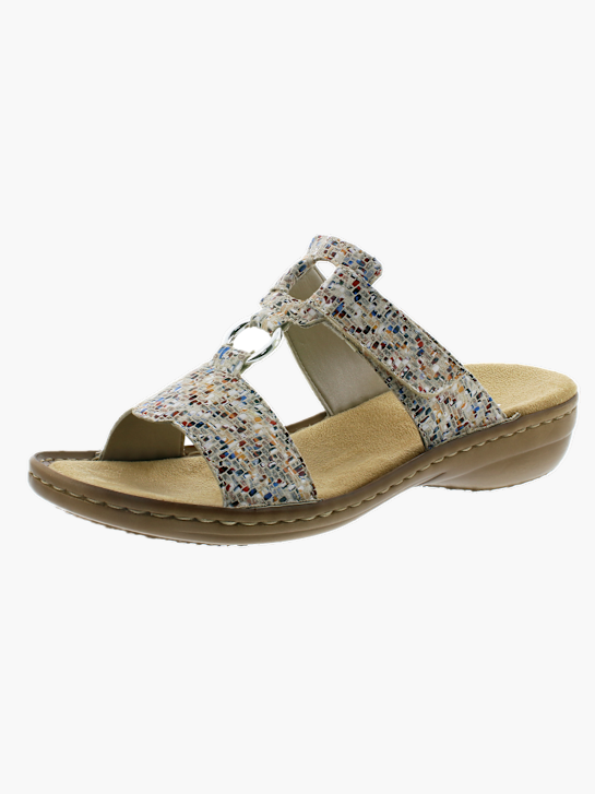 Rieker Damen Pantoletten Multicolor 137211 2