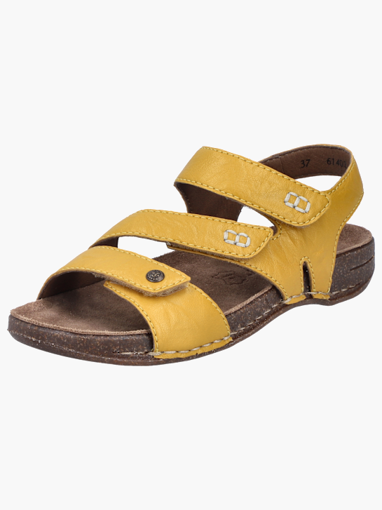 Rieker Damen Riemchensandalen Gelb 137240 2