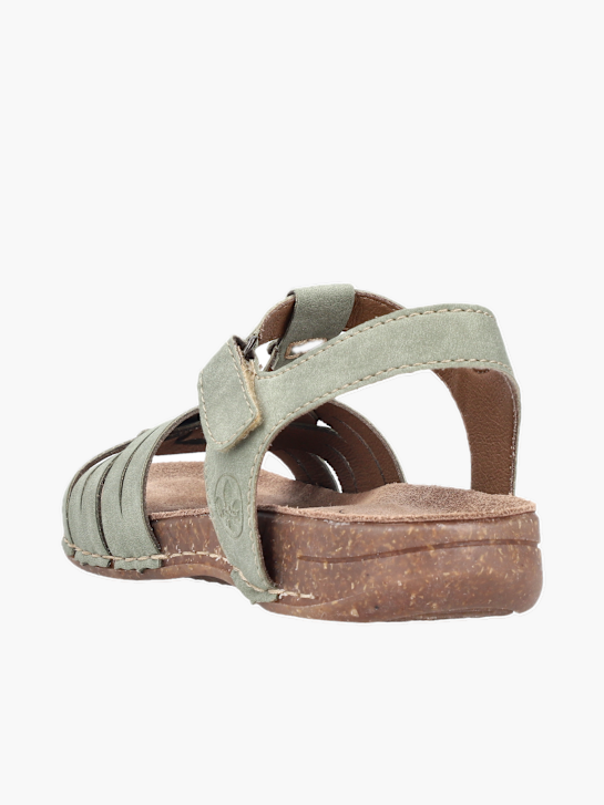 Rieker Damen Riemchensandalen Grün 131154 3