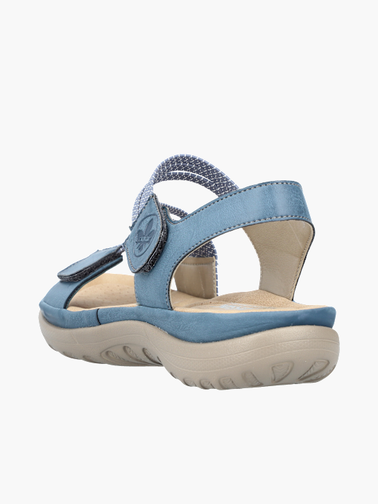 Rieker Damen Trekkingsandalen Blau 137323 3