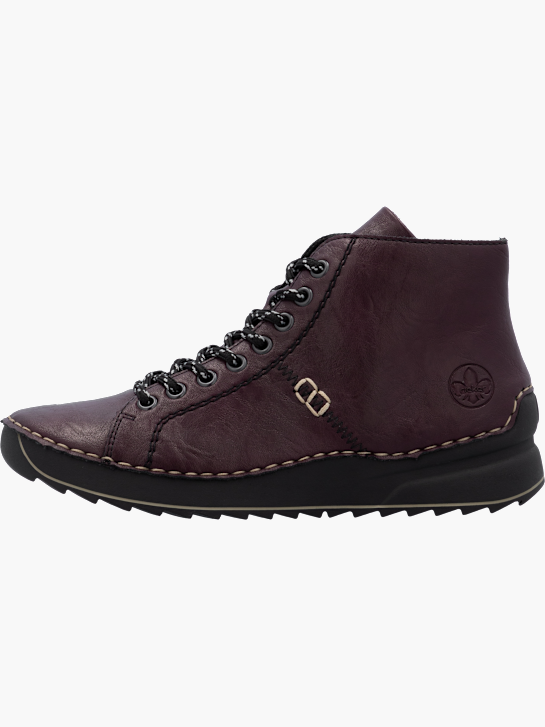 Rieker Damen Schnürstiefel Rot 143666 3