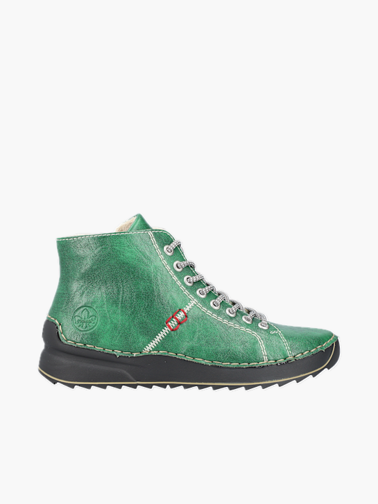Rieker Damen Schnürstiefel Grün 137395 1