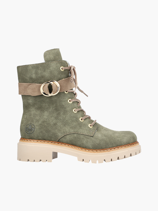 Rieker Damen Biker Boots Grün 137406 1