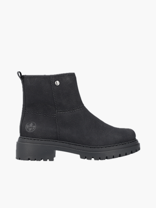 Rieker Schnürstiefelette - schwarz