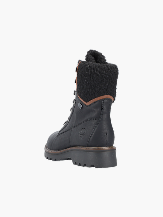 Rieker Damen Biker Boots Schwarz 137430 3